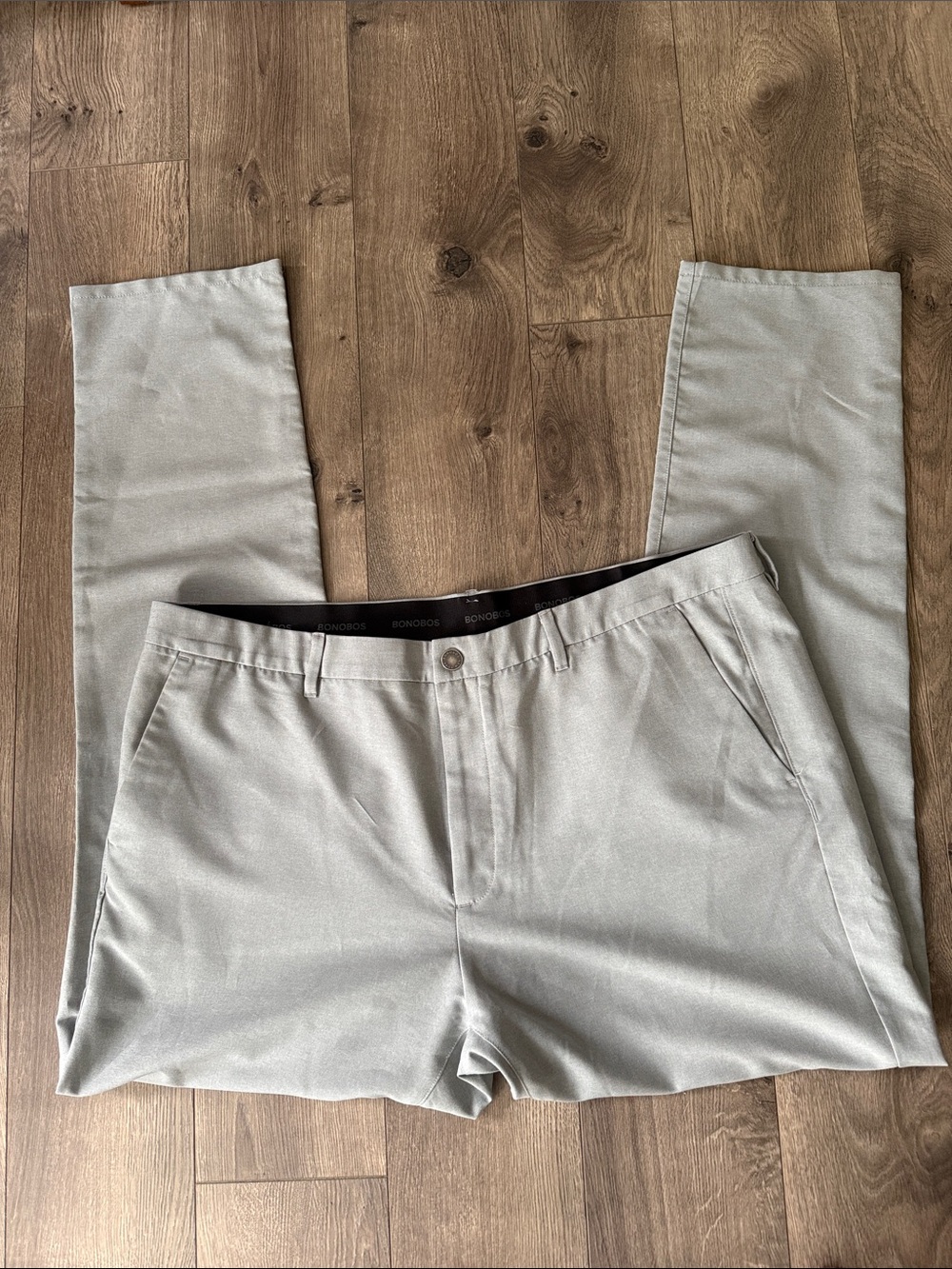 Bonobos Men's Light Gray Chinos